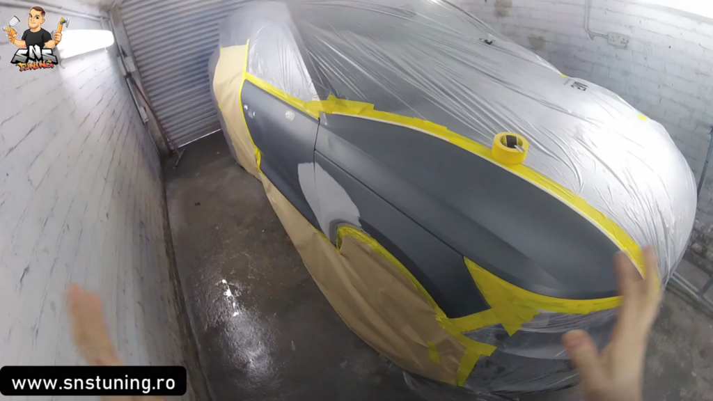 Hartie de mascare pentru vopsitorie auto Sns Tuning